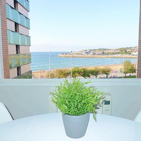 Apartamento San Lorenzo Playa. Vistas Al Mar. Gijon Exterior photo
